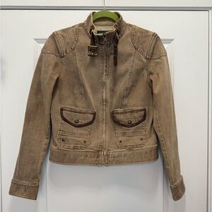 Ralph Lauren by Lauren Jean Co. Denim Jacket Brown